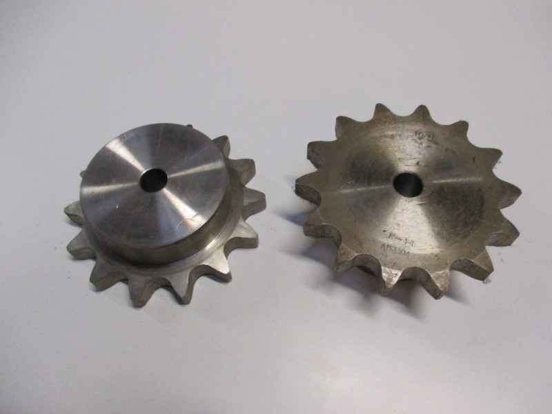 8616B1014, Sprocket 16 B-1 Z=14 stainless steel