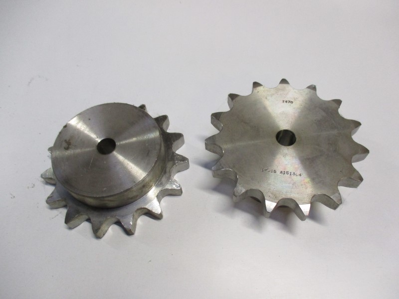 8616B1015, Sprocket 16 B-1 Z=15 stainless steel