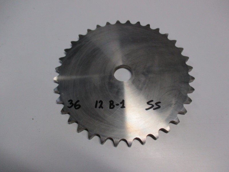 8712B1036, Platewheel 12 B-1 Z=36 stainless steel