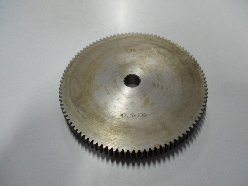 8CM27100, Spur gears without side hub Module 1,5 Z=100 steel