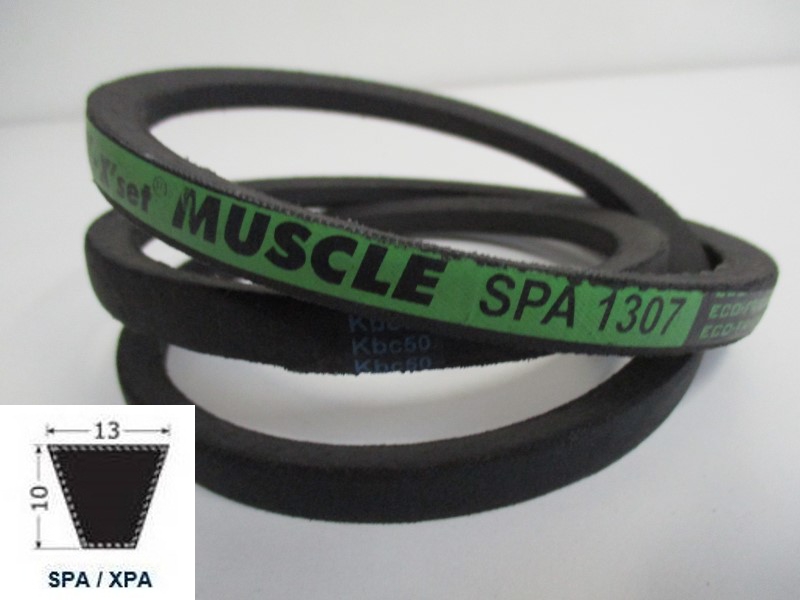 SPA1307MUS, SPA 1307 MUSCLE BELT WRAPPED WEDGE